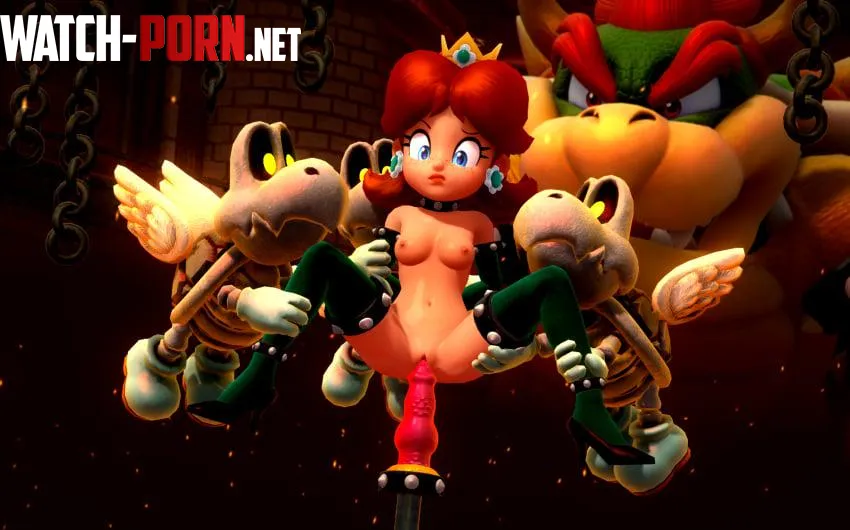 Princess Daisy fucked by by Onmodel3D