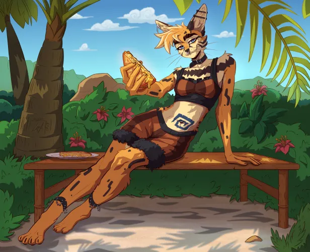 Thumbnail A Grilled Cheese Offer: Galinn-Arts' Provocative Art | furry