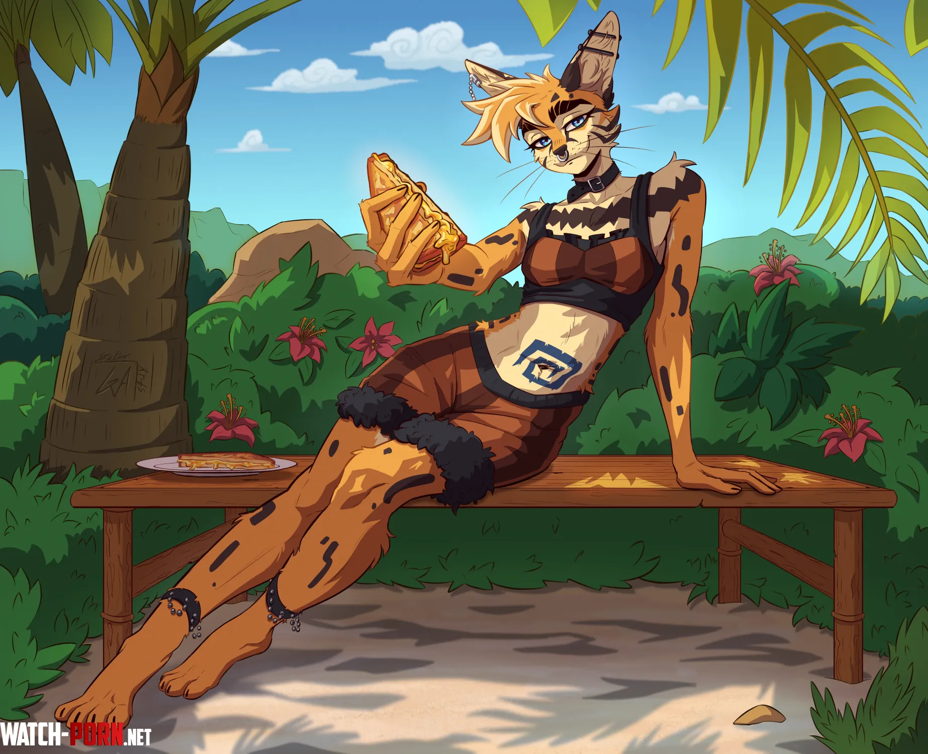 You have been offered a grilled cheese sandwich do you accept  Art by me by Galinn-Arts