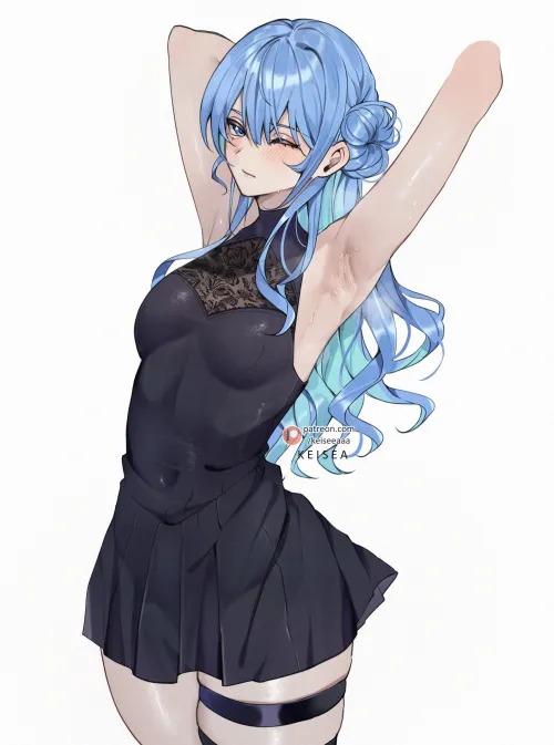 Thumbnail Exploring Suisei's Alluring Armpits in Anime World | Silent_Steak_9540