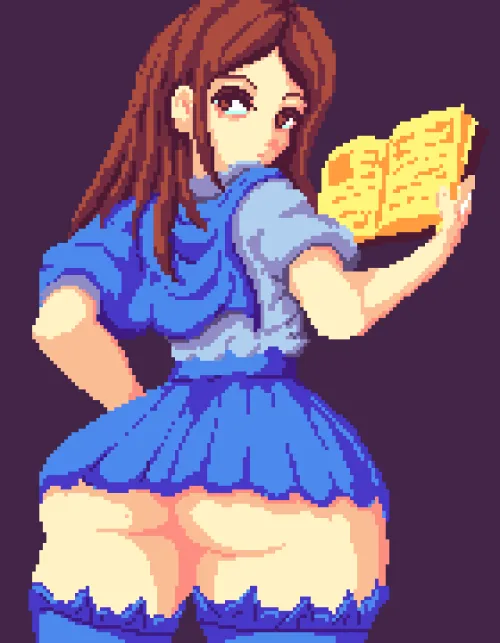 Thumbnail Discover Puzzleheaded_Car9748's PixelArtNSFW Creation - Charlotte Aulin