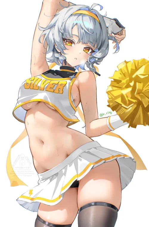 Thumbnail Cheerleader Anby Zenless Zone Zero by marxsander2016 in the pantsu Category