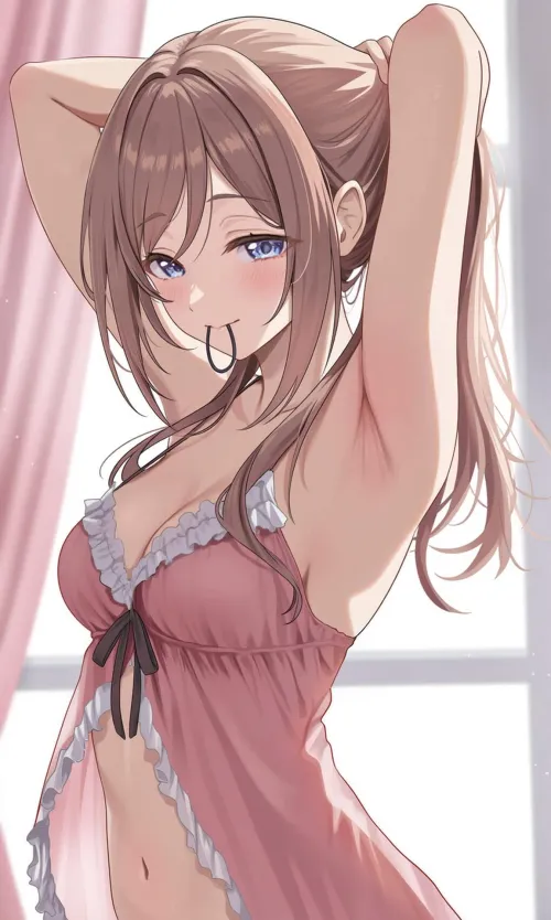 Thumbnail Discover the World of Rinami Himesaki Gakuen iDOLMSTER in Animearmpits