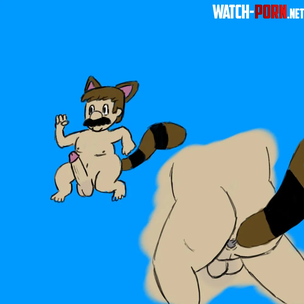 The real reason Mario loves the Tanooki power up by meatsoda077