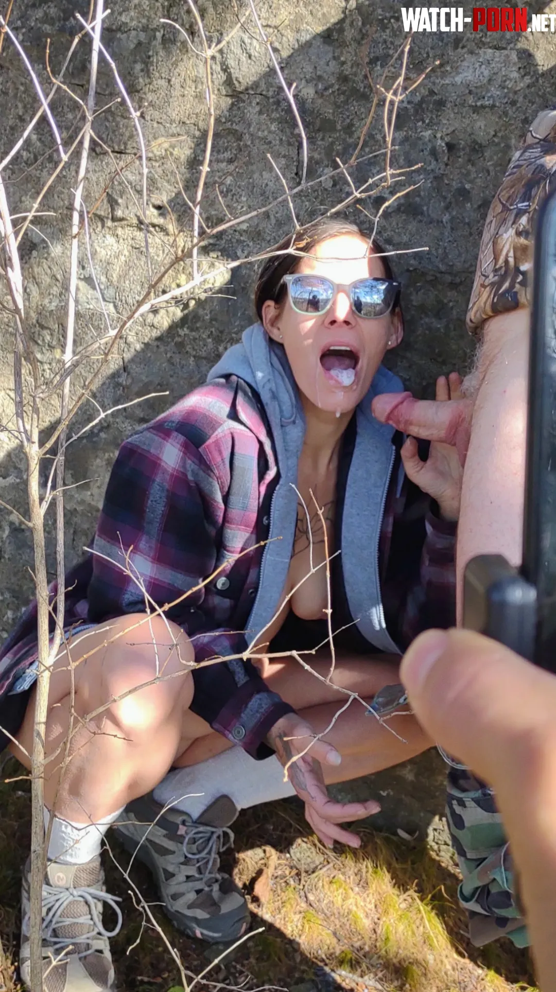 Pretty good at outdoor cumshots by llebreknyTtoN