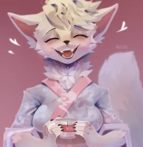 Thumbnail Tea Time Creations: Furry Art Delights by Marychic3908