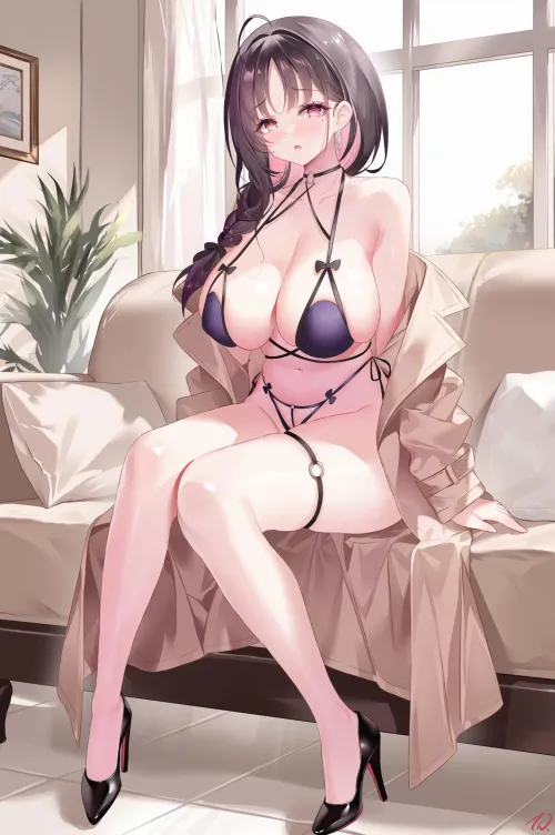 Thumbnail Bikini Ting An nanoda002saber427 Azur Lane - Enjoy the Beach Vibes by llamanatee | BigAnimeTiddies