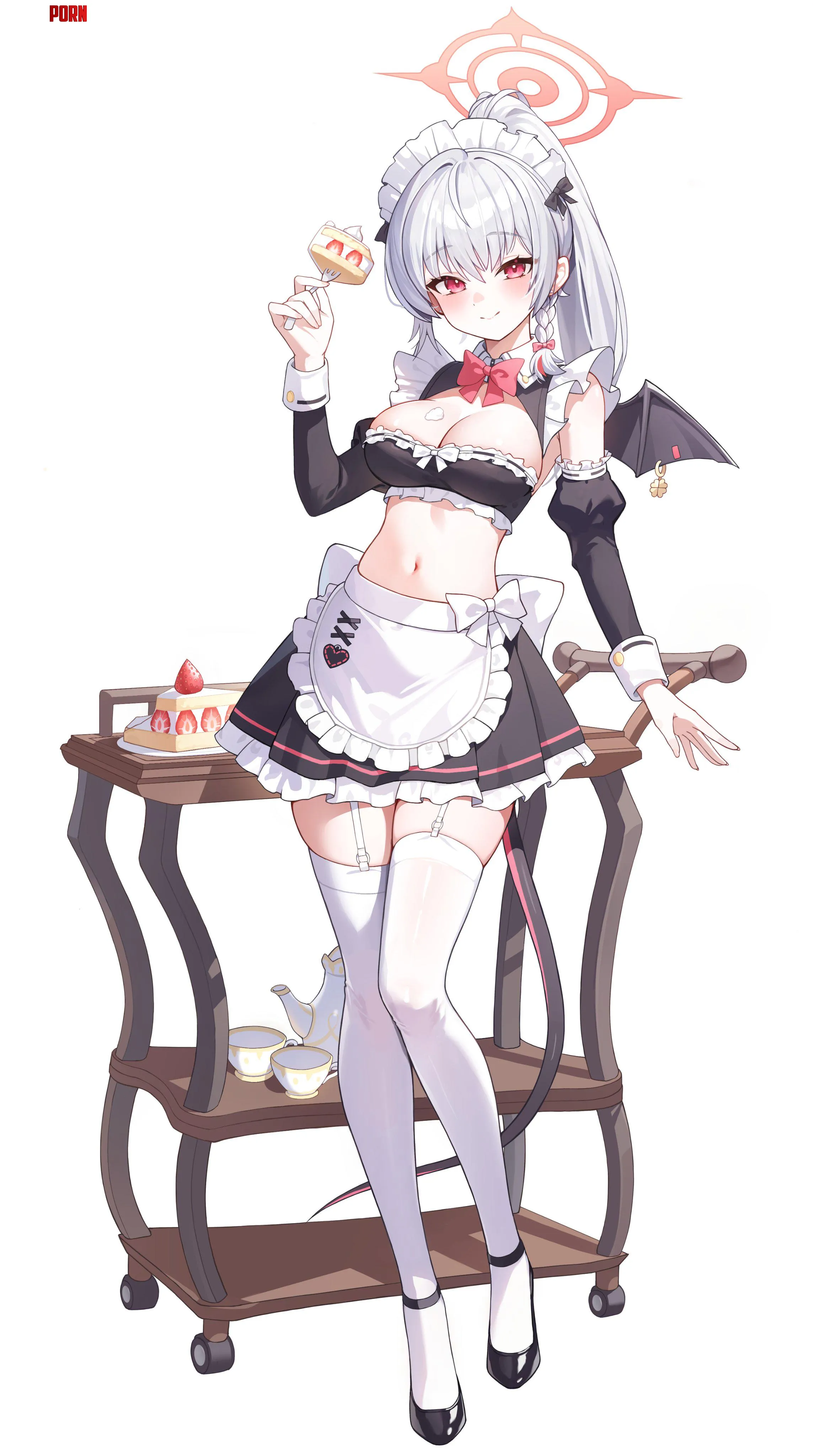 Harunas sexy maid outfit by marxsander2016