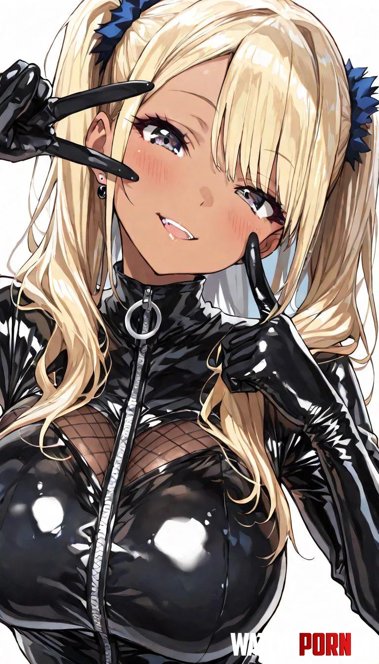 Latex Gyaru by CheetahSperm18