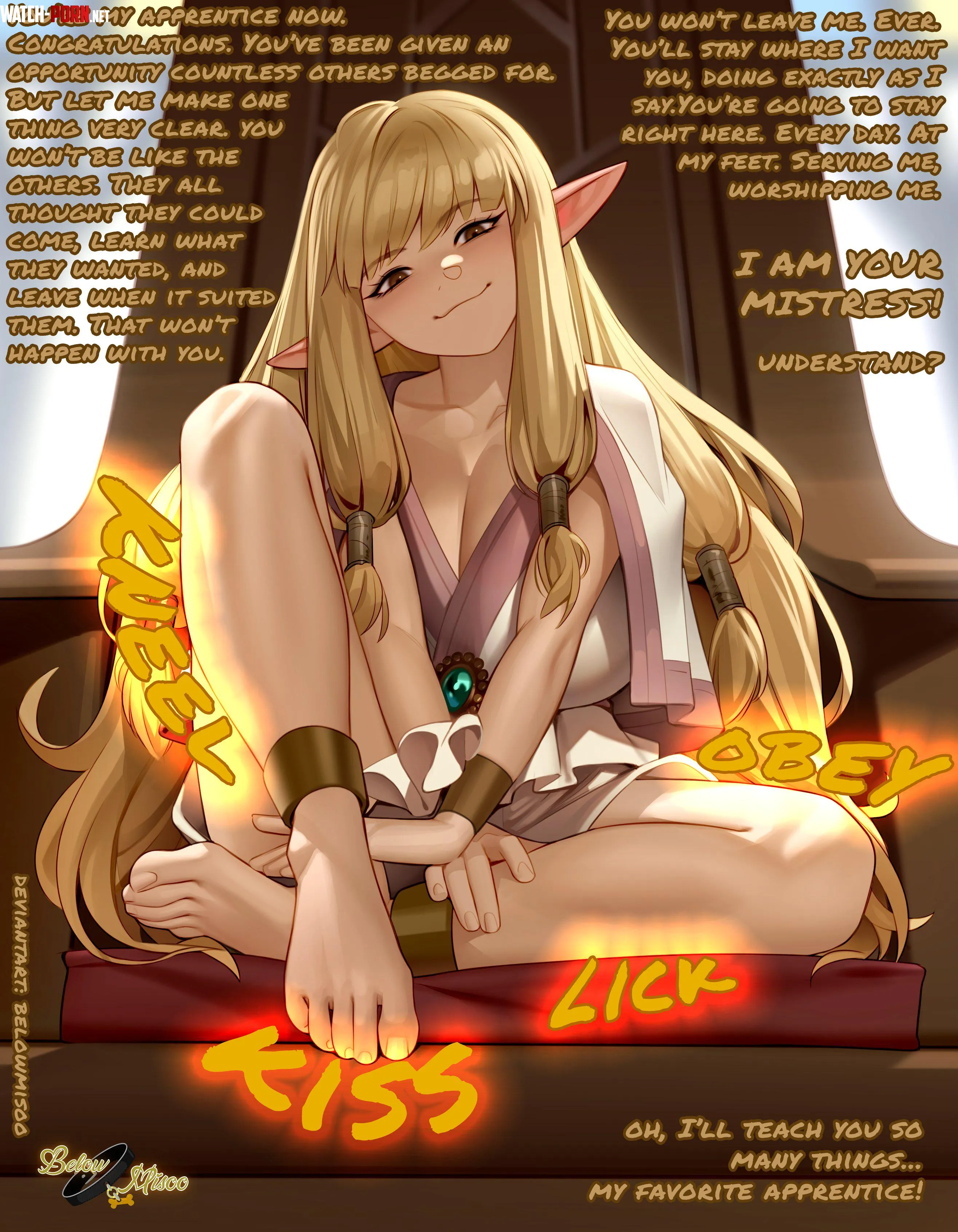 Her New Apprentice Kairunoburogu Captioned by me Frieren Beyond Journeys End by Fresh_Inevitable3025