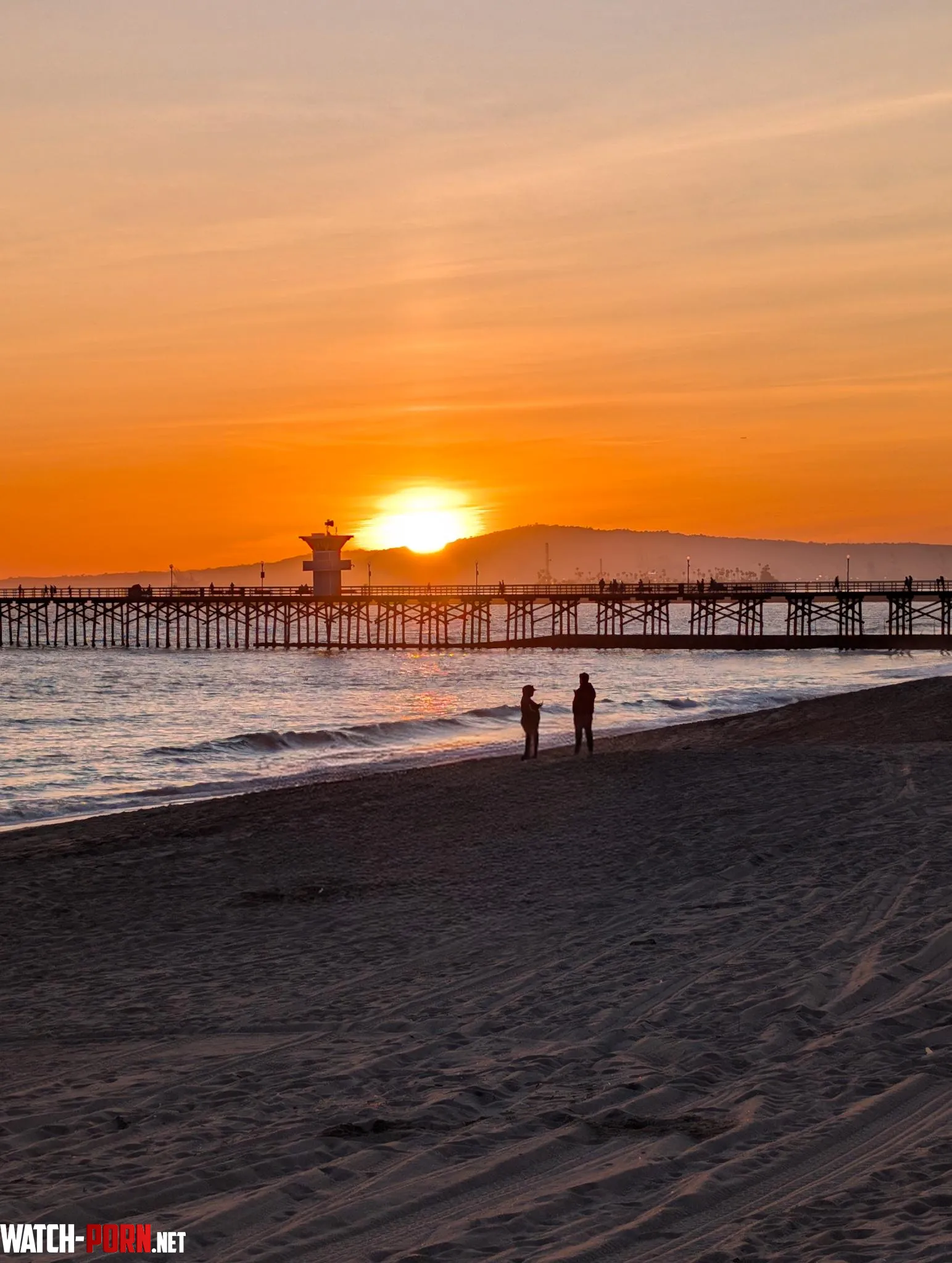 Sunset at Seal Beach California by JPEG_mobileFan