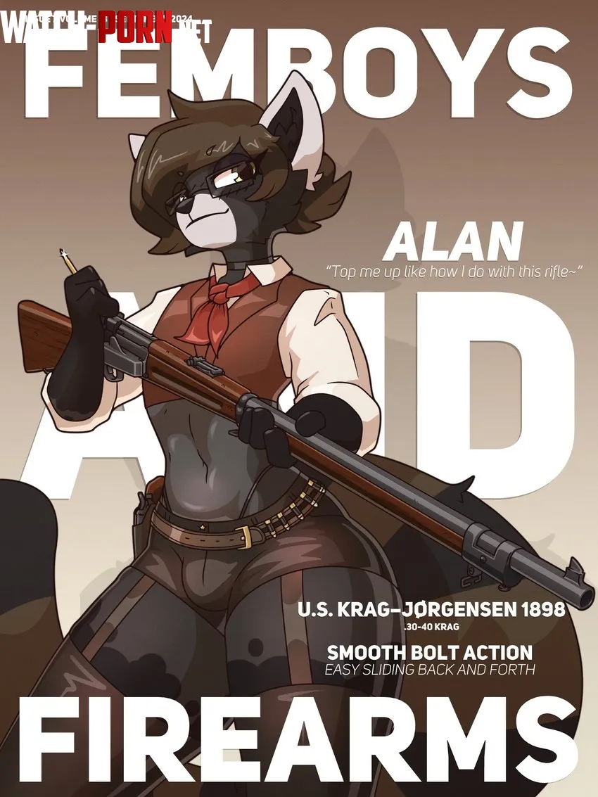 Femboys amp Firearms M someone wanted to see an old school pew pew how does 1898 sound marcus gray by Kryptos00