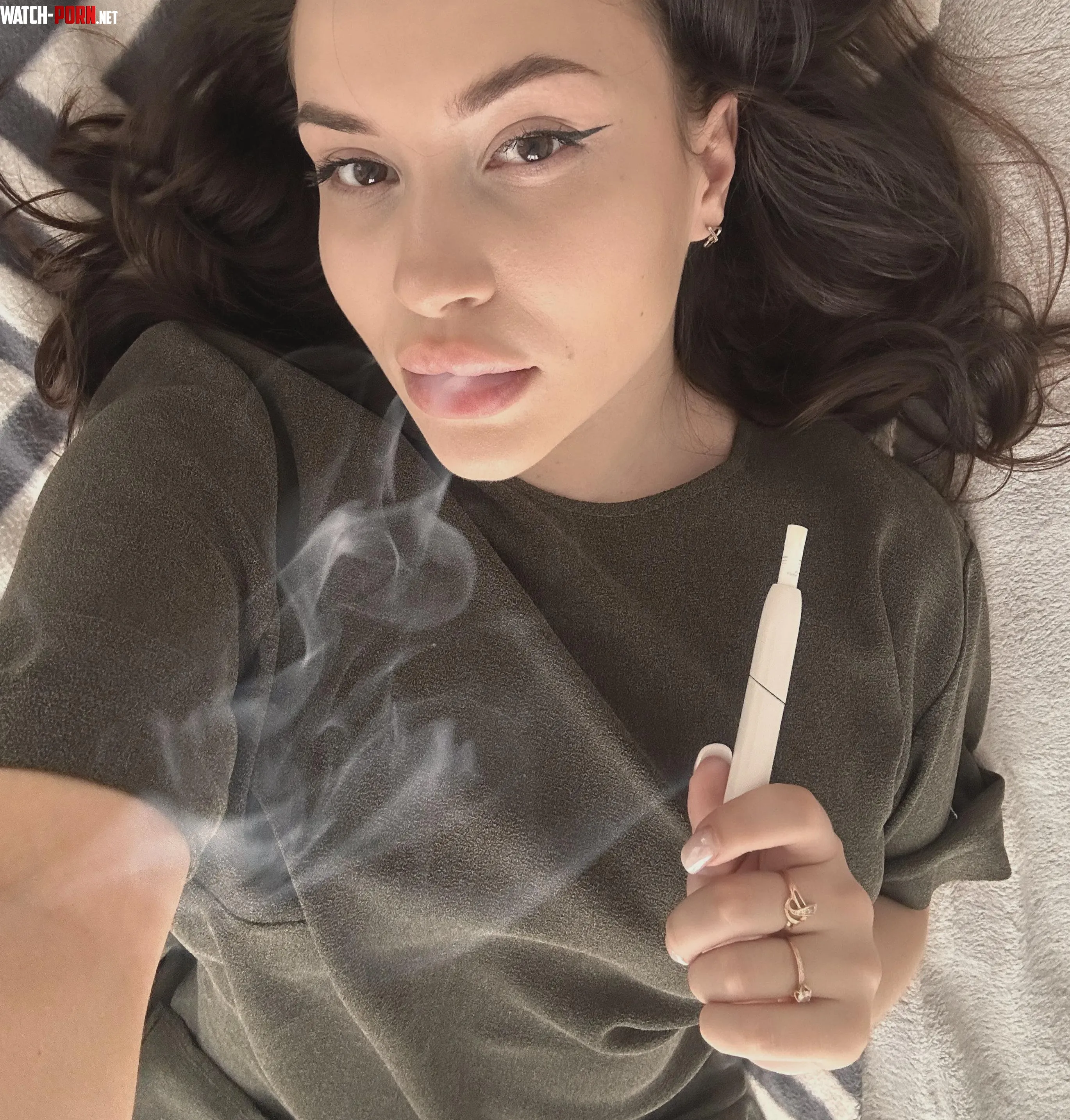 smoking to make my day better by CoconutDeliight