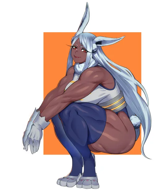 Thumbnail Rumi Usagiyama Art by DrakkaiArt: A Masterpiece Unveiled | TheTMoneyMan