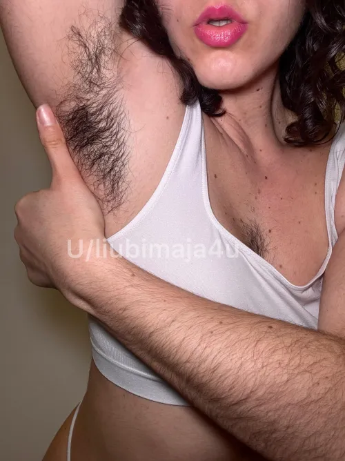 Thumbnail Extremely Hairy Pits to Lick - Author Liubimaja4u in HairyArmpits