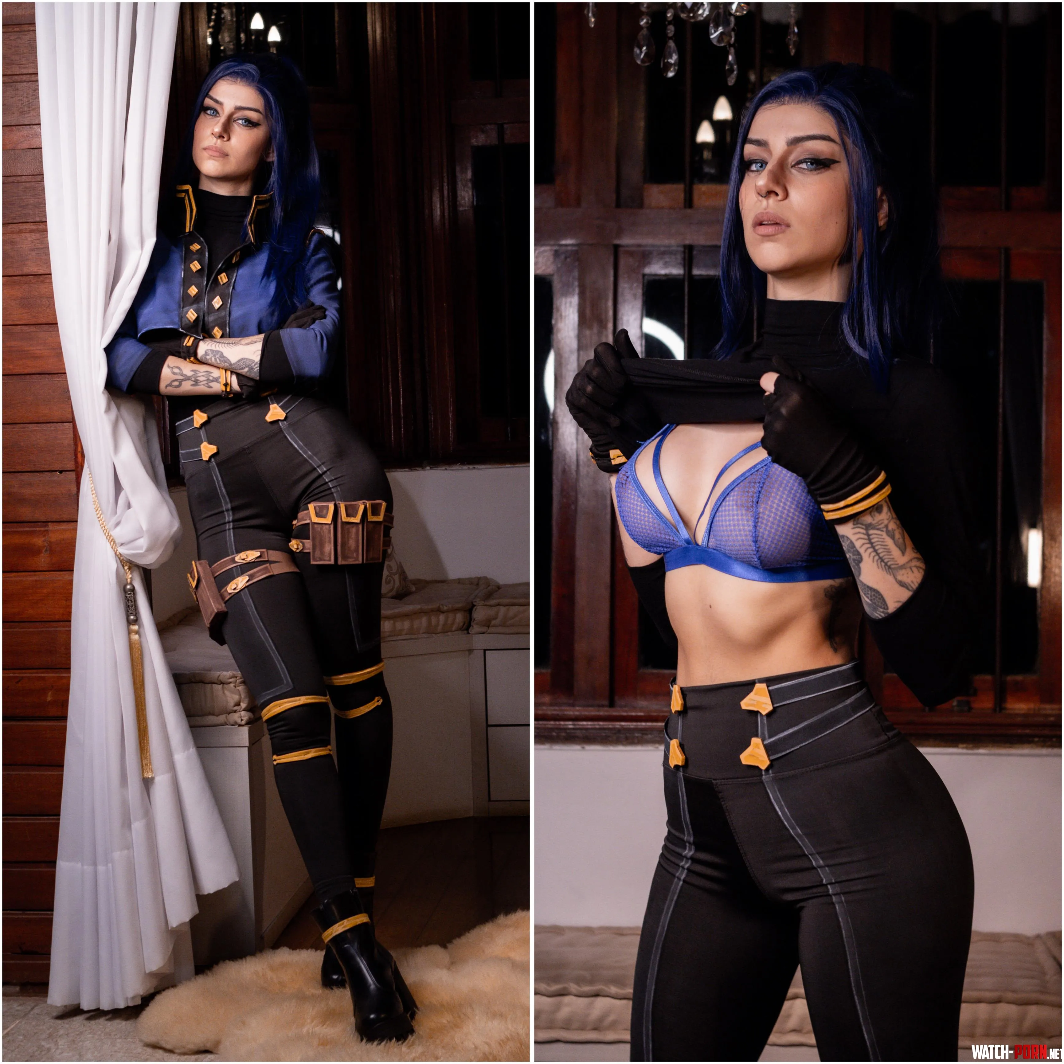 Caitlyn Kiramman from Arcane by Nicky Brum by nickybrum_