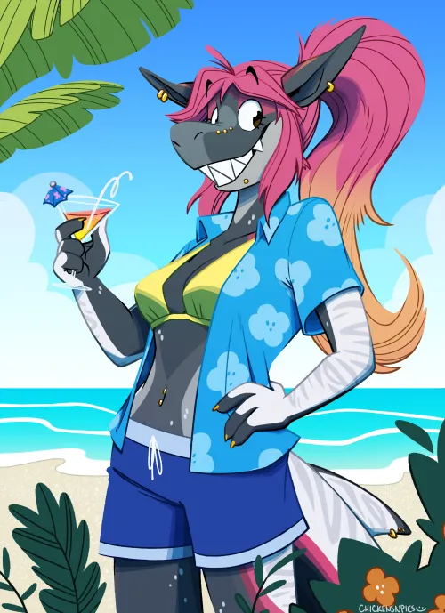 Thumbnail Summer Art Delight - furry Creations by chimigni for Enthusiasts