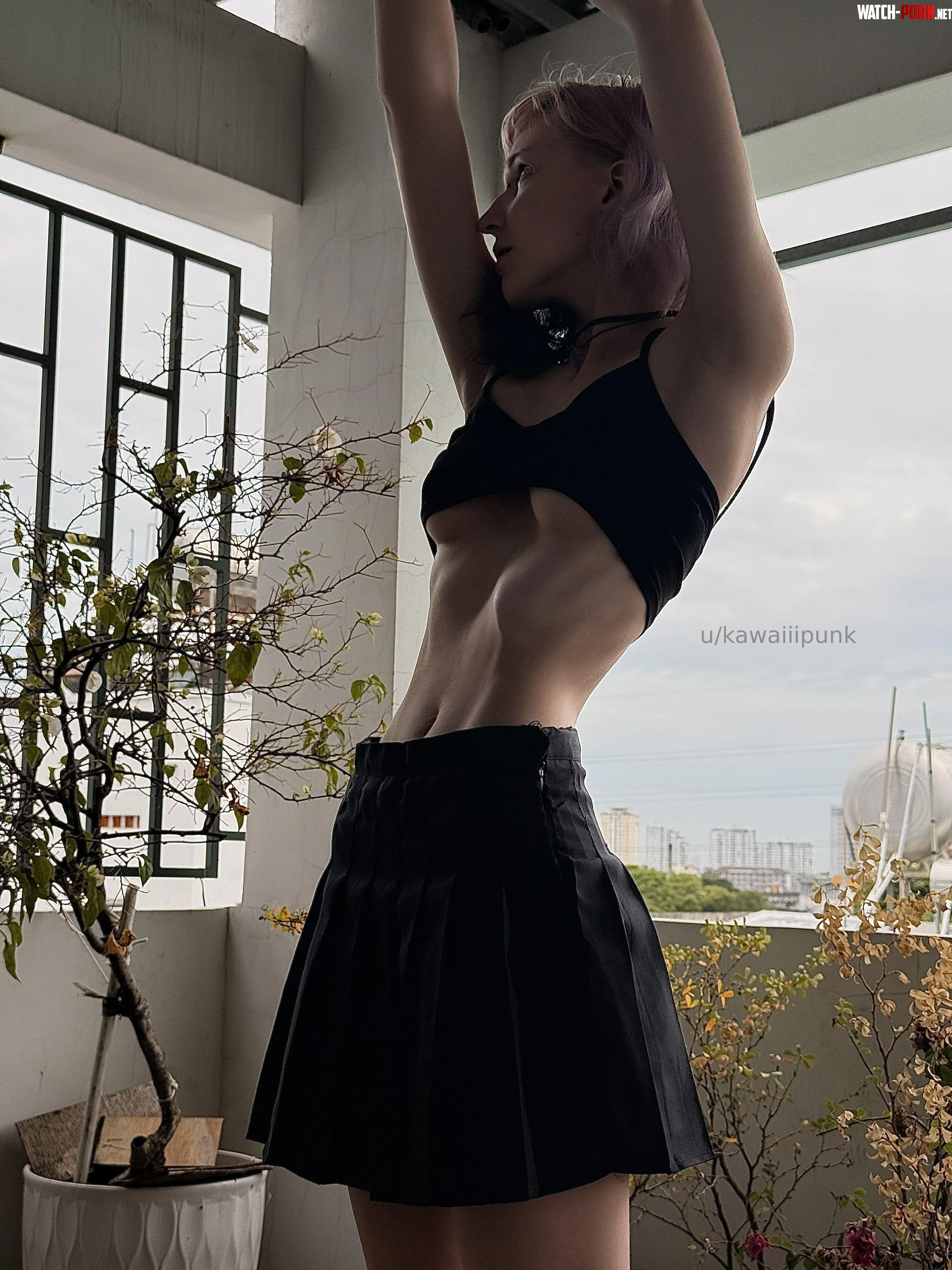 top and skirt for a girly look by kawaiiipunk