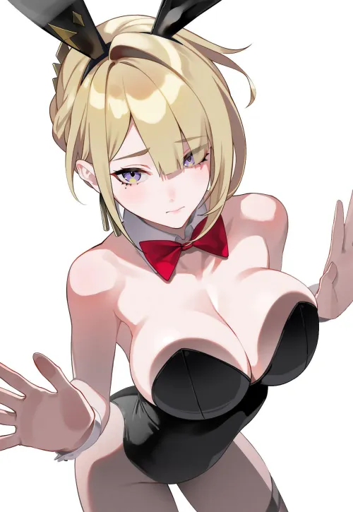 Thumbnail Bunny Evelyn Zenless Zone Zero in the animebodysuits Category