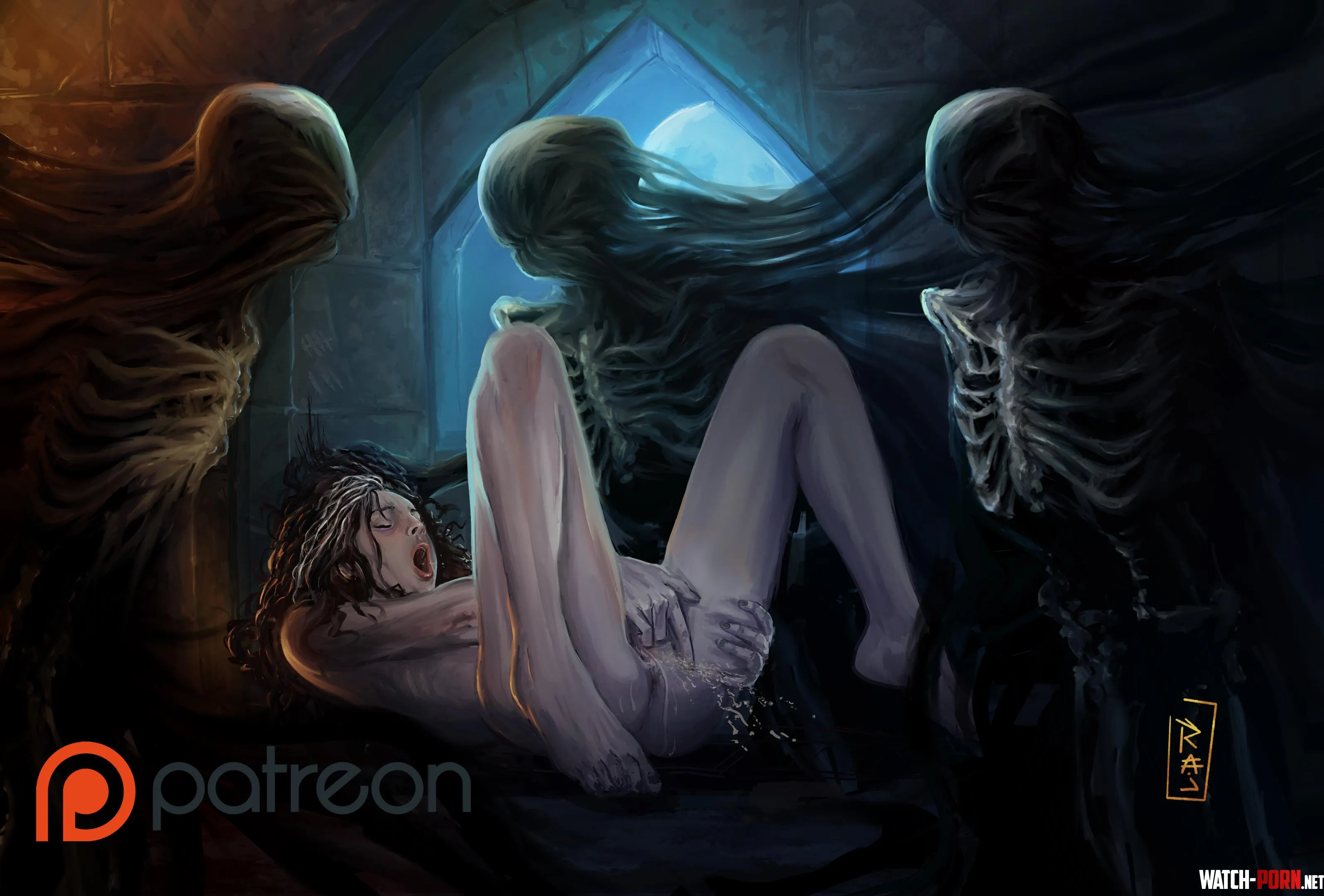rajdrawBellatrix in Azkaban by Late-Rough-1944