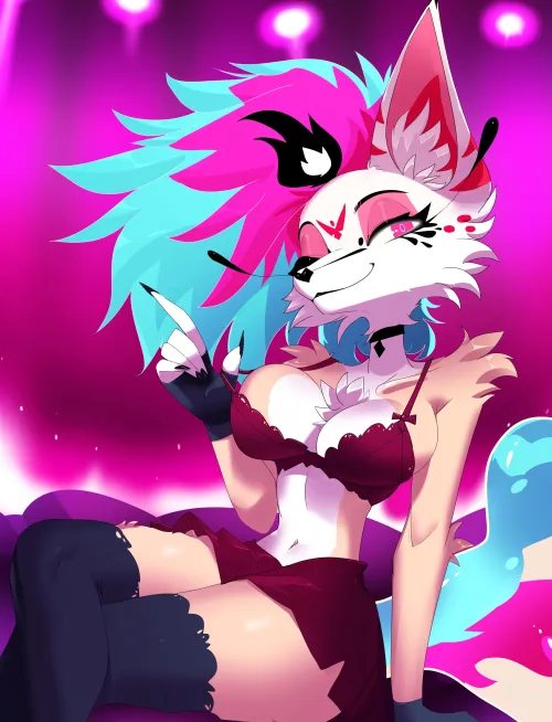 Thumbnail Queen Bee Jesterwing: A Furry Masterpiece by perseline_m