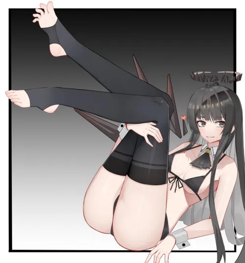 Thumbnail Virtuosa from Arknights: Thighdeology Category Exploration