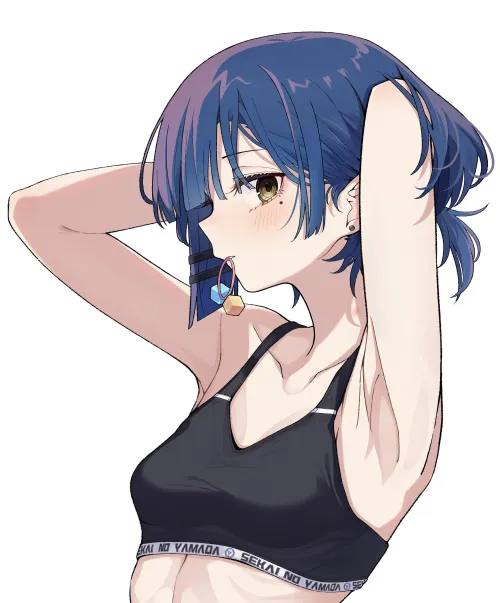 Thumbnail Ryo Yamada Bocchi: A Rockstar in Anime Armpit World | No-Singer-9963
