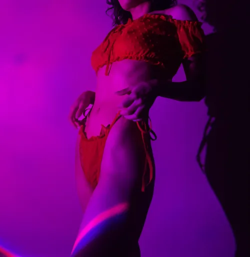 Thumbnail Ruffled in Red: A Lingerie Spectacle by NoxHermetica