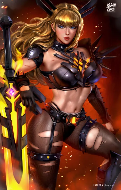 Thumbnail Magik Logan in Marvel Rivals - EroMestre | fitdrawngirls