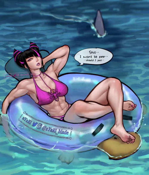 Thumbnail Blade Street Fighter's Juris Beach Day - I_Am_Nioh | fitdrawngirls