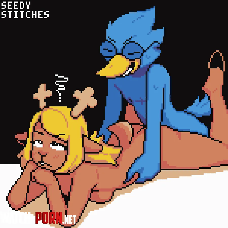 Berdly is a really pain in Noelles ass art by me by YourLocalFemby