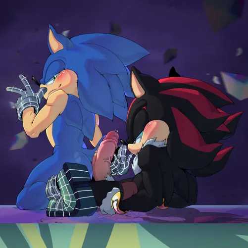 Thumbnail Sonic and Shadow Excitement MM Artpolaris by Sonic_the_hedgedog | SonicPorn
