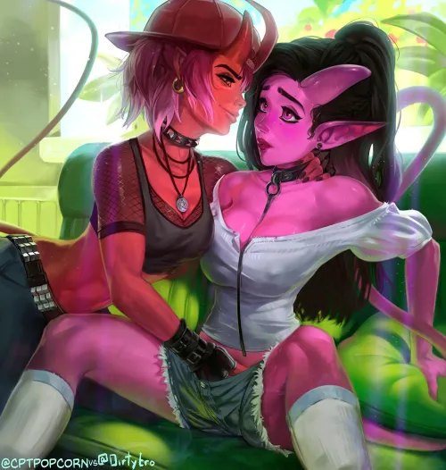 Thumbnail Asura and Farah's Adventures: Delving into MonsterGirl Ero by myfriendscantknow