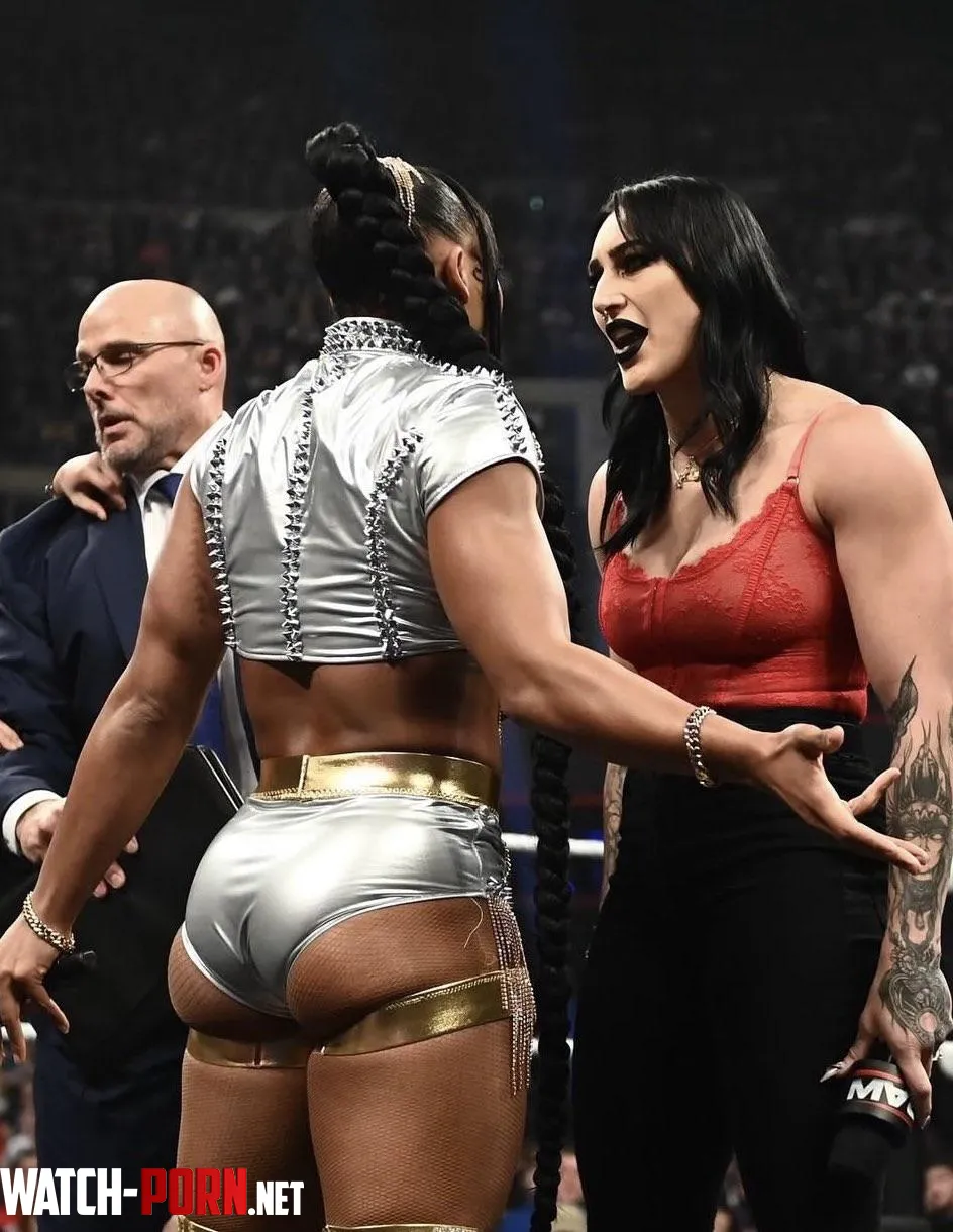 Bianca Belair and Rhea Ripley by dishonourableprince