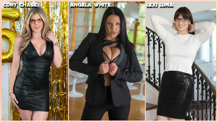 Thumbnail Family Favorites: Cory Chase, Angela White, Lexi Luna | HornyGoonerDavid