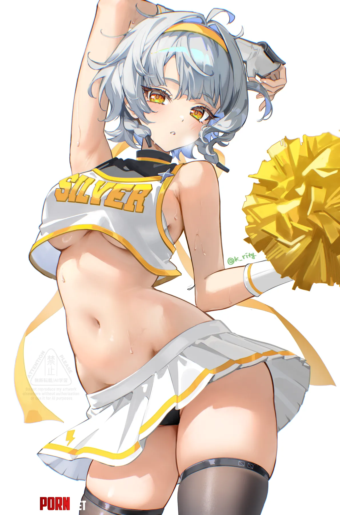 Cheerleader Anby RITY Zenless Zone Zero by llamanatee