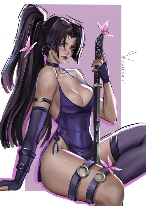Thumbnail Sensual Mommy Psylocke from Marvel Rivals | Silent_Steak_9540