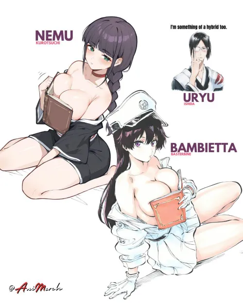 Thumbnail KURO Trend: Nemu and Bambietta Book | No-Committee-5302