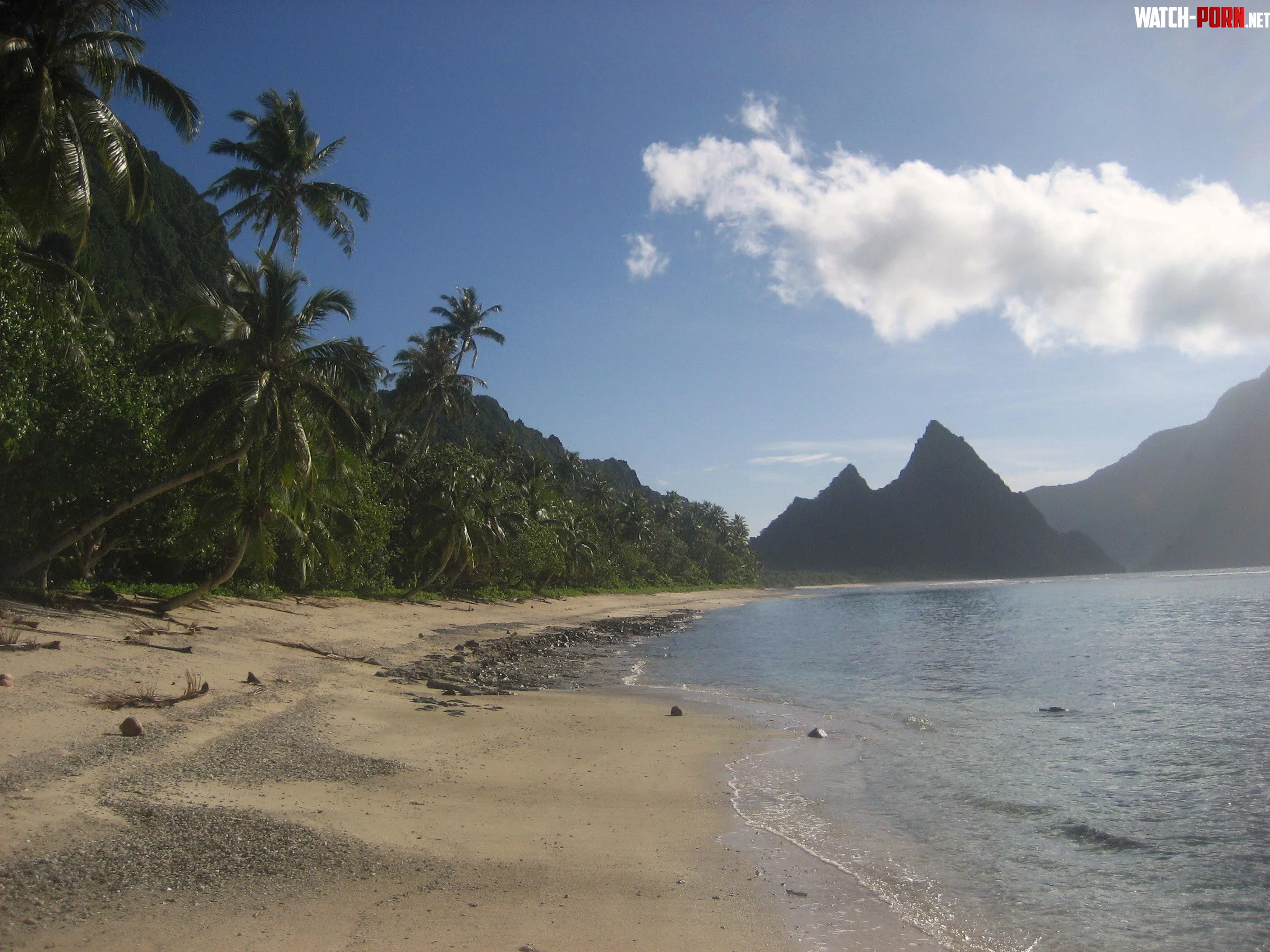 Ofu beach by colapepsikinnie