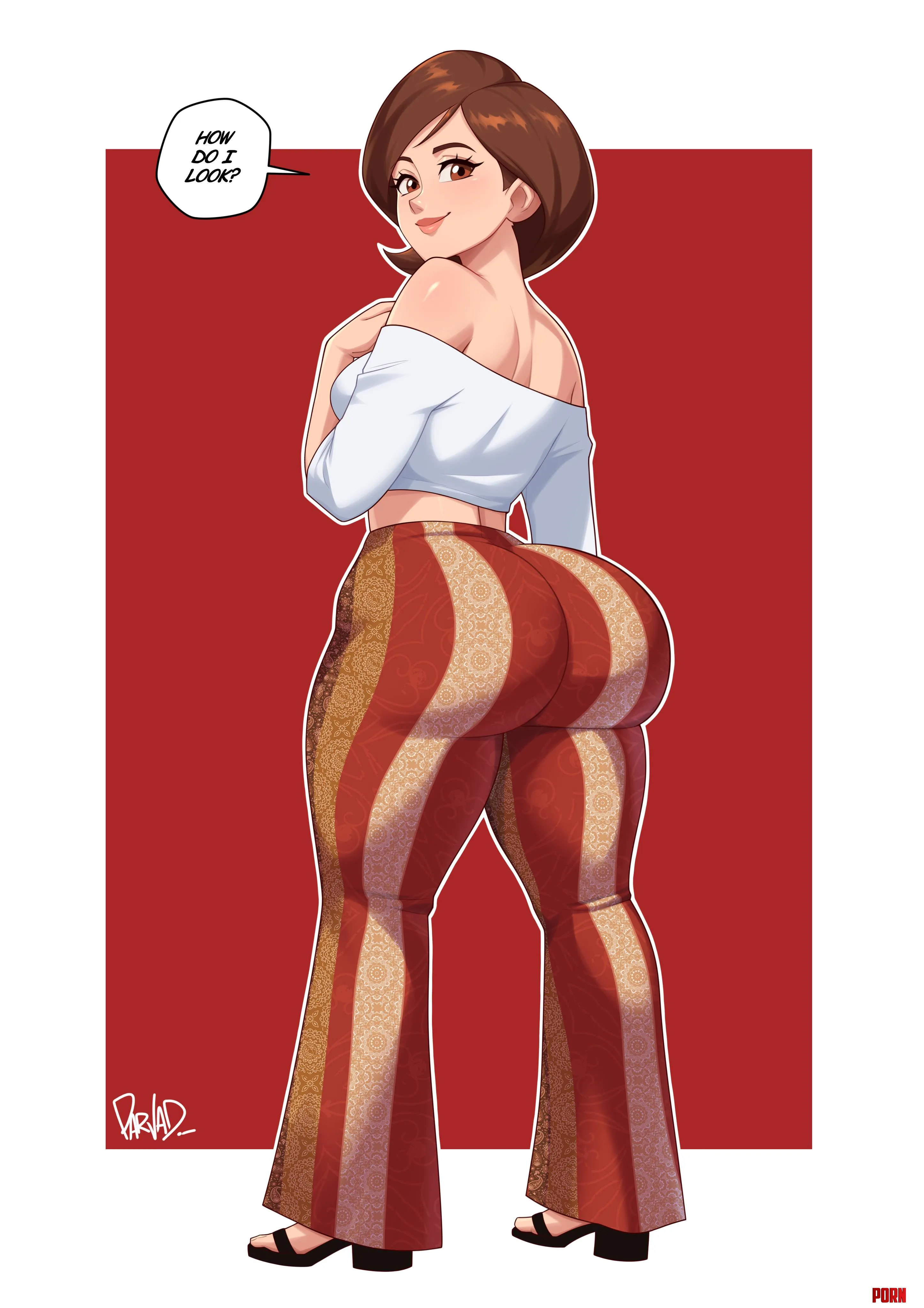 Flare Pants Helen Parr Parvad by KrazyK1989