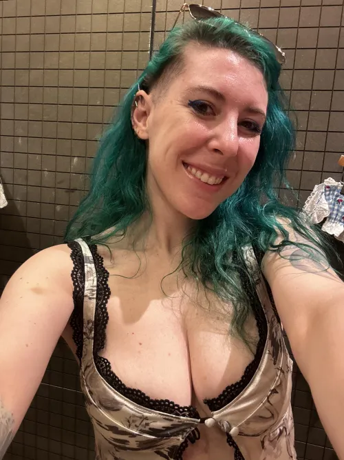 Thumbnail Braless and Beautiful: Spring Fashion Statement by sirenskiss3 | Cleavage Category