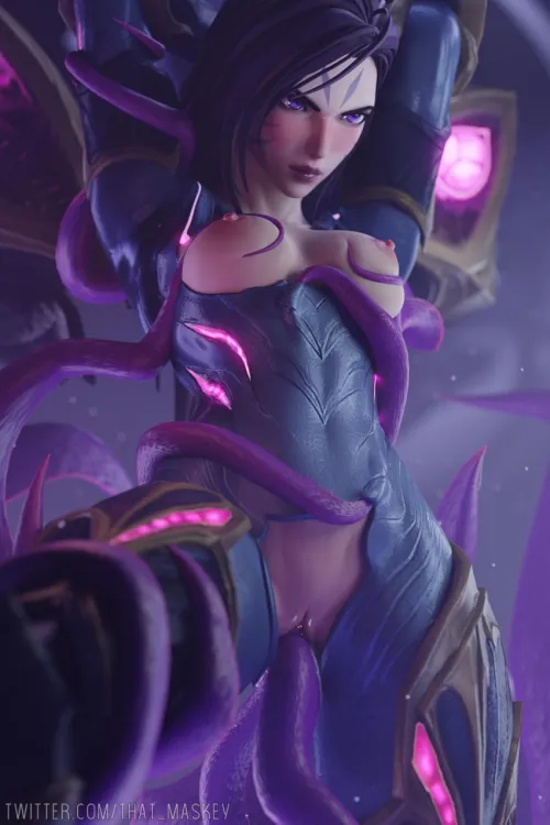 Thumbnail Kaisa's Fascination in 'that maskey' by Kyoto709 | Rule34LoL