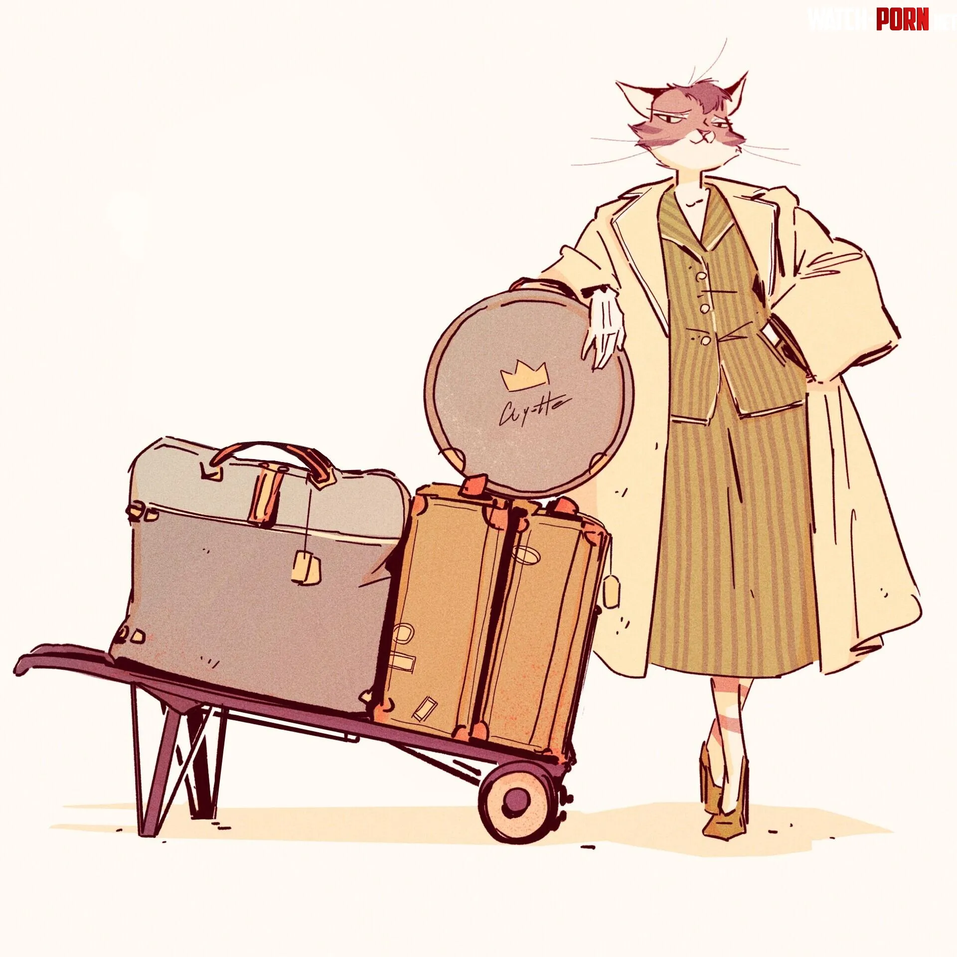 Waiting at the station by me by Pigeon_Prophet