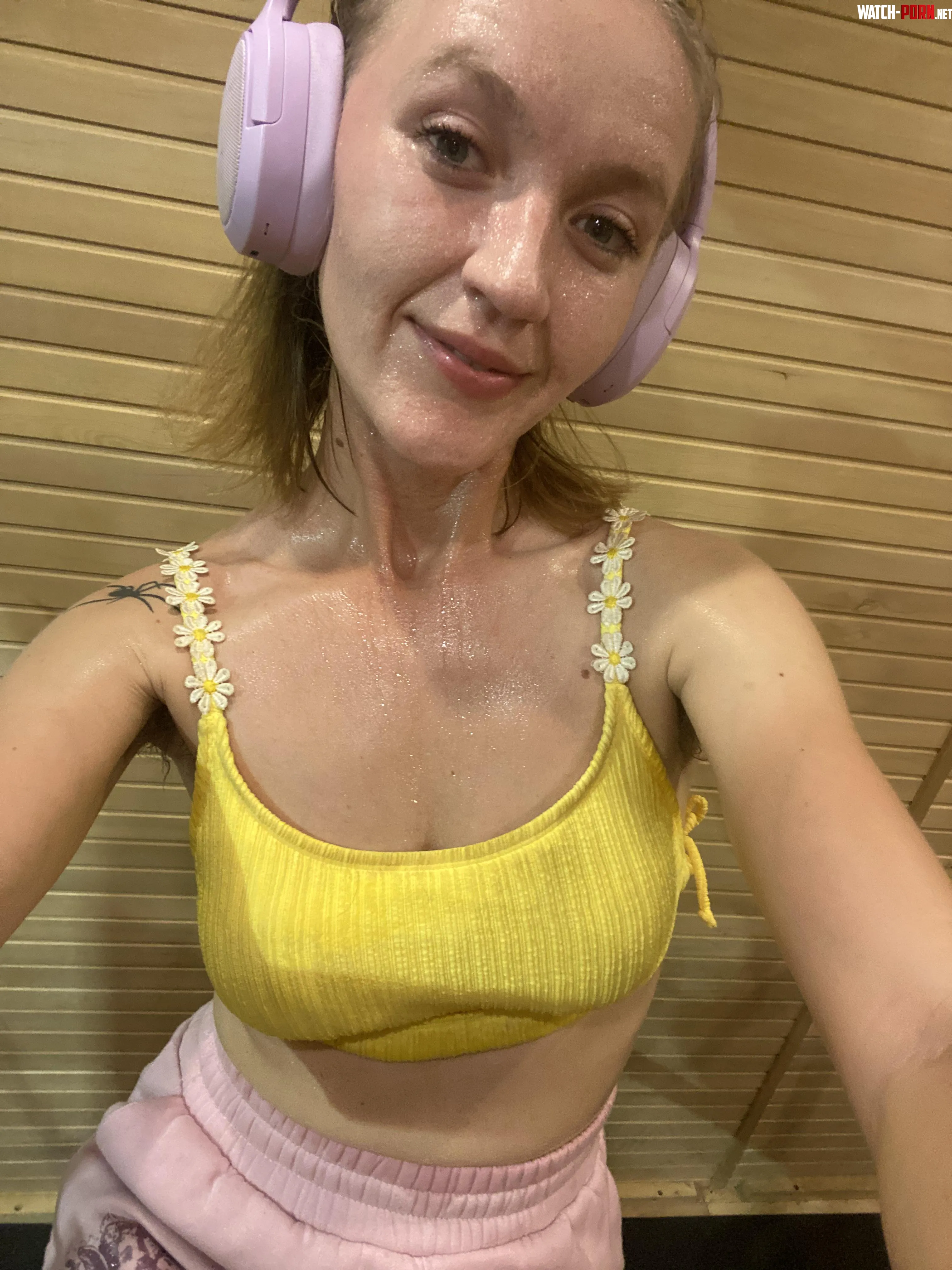 Im ready to strip after this sauna work out by SpitInMyMouth420_
