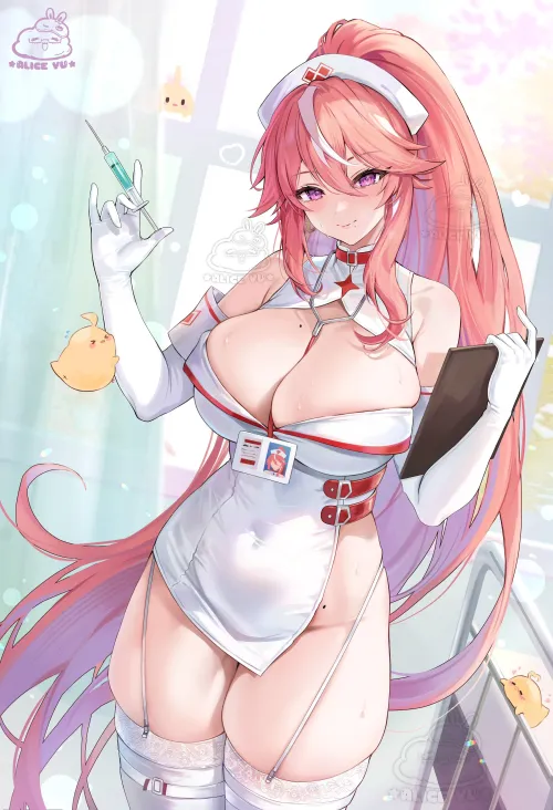 Thumbnail Join xSaviour_N for a Nurse Franklin Azur Lane Ecchi Adventure