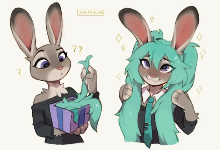 Thumbnail Enchanting Imagery: Furry Artistry by waspsalad