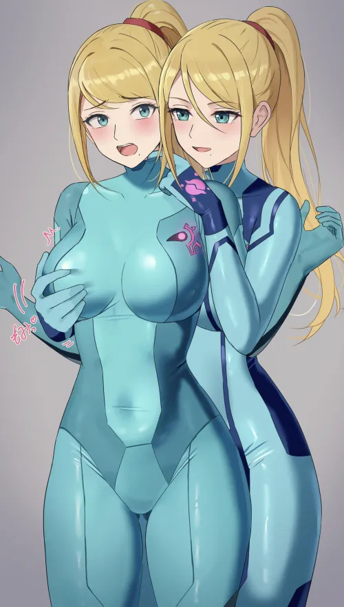 Thumbnail Double Samus Metroid: Animebodysuits Extravaganza | CheetahSperm18