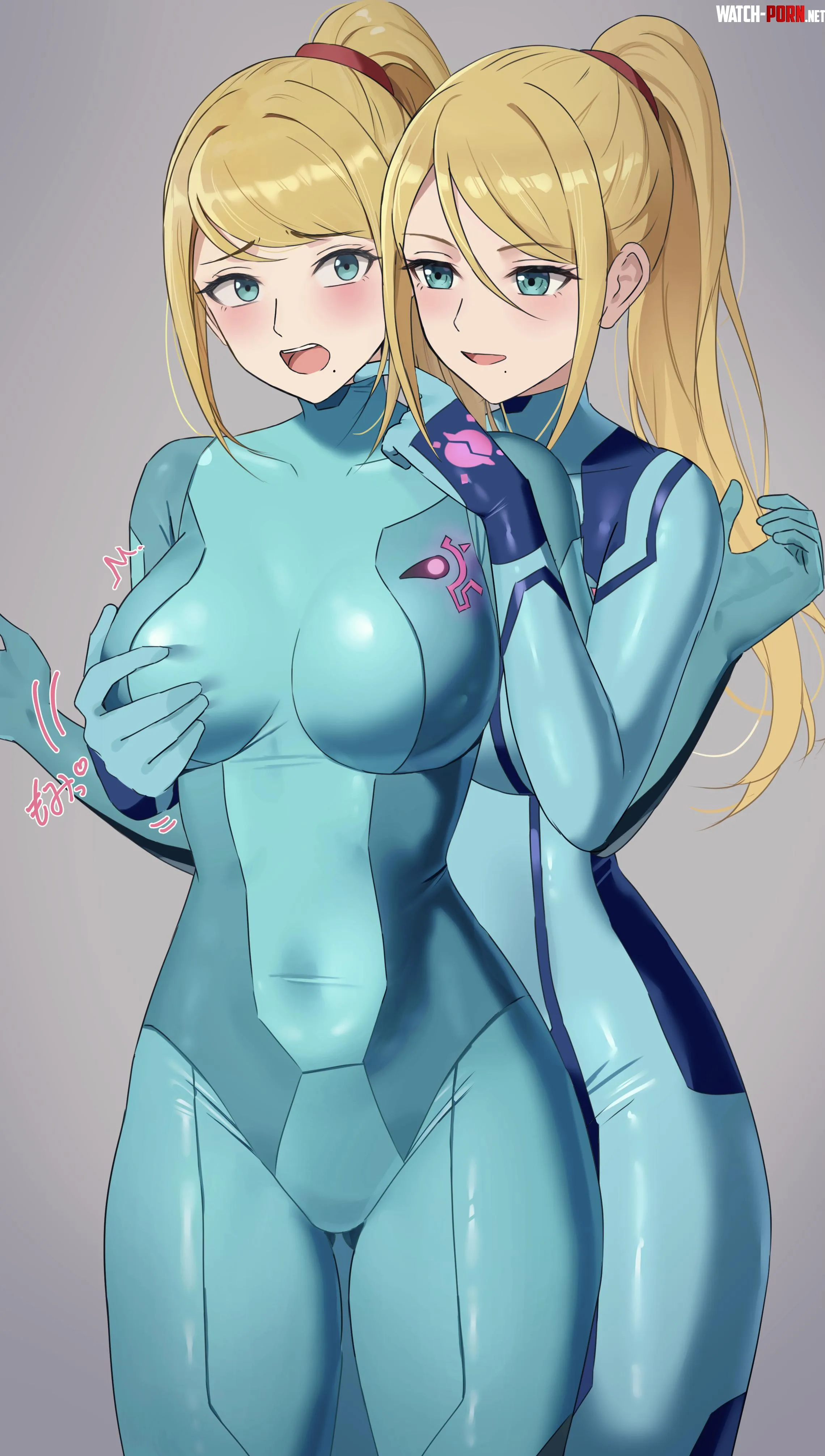 Double Samus Metroid by CheetahSperm18