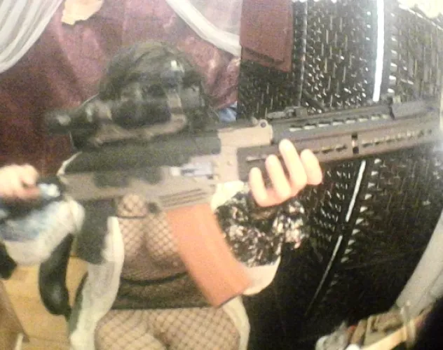 Thumbnail Modernized AK: Fashionable Girls with Guns by lewduhlyn