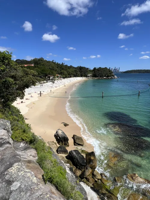 Thumbnail Discover Shark Beach Sydney with speakteeth